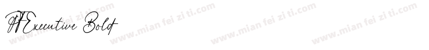 PFExecutive Bold字体转换